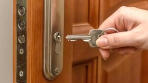 Home Door Lock and Key